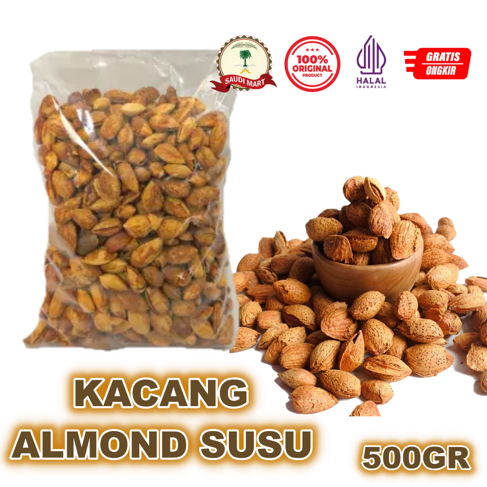 

KACANG ALMOND SUSU KARAMEL PANGGANG ORGANIK 500GR (ROASTED)