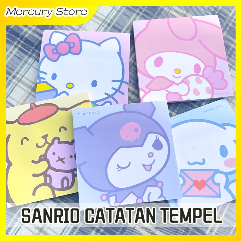 

Kertas Sticky Notes Sanrio Kuromi ISI 50 LEMBAR KUROMI SANRIO Dekoratif Lucu Aesthetic