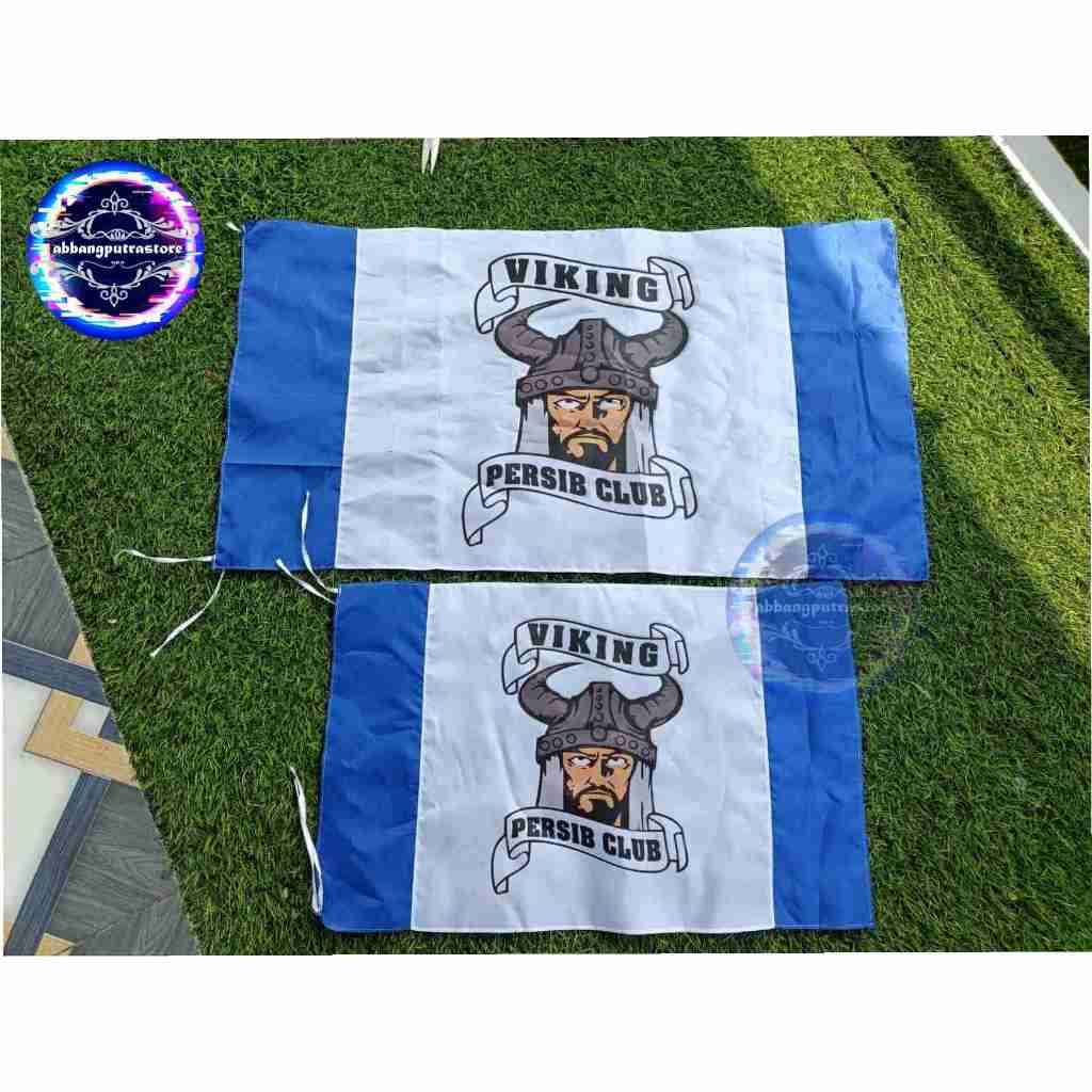BENDERA PERSIB BANDUNG BENDERA VIKING BENDERA PERSIB JUARA