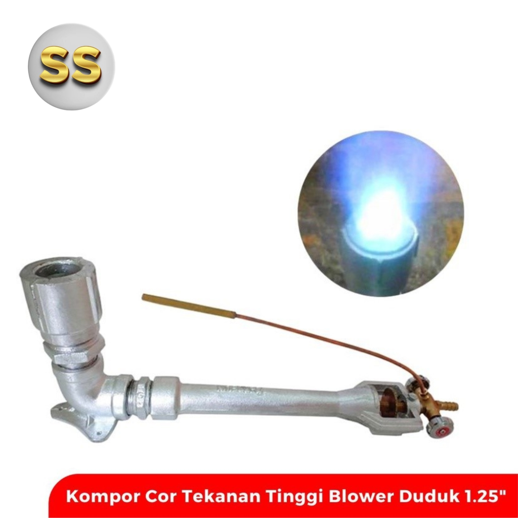 Zeppelin Kompor Cor Tekanan Tinggi Blower Duduk 1.25"