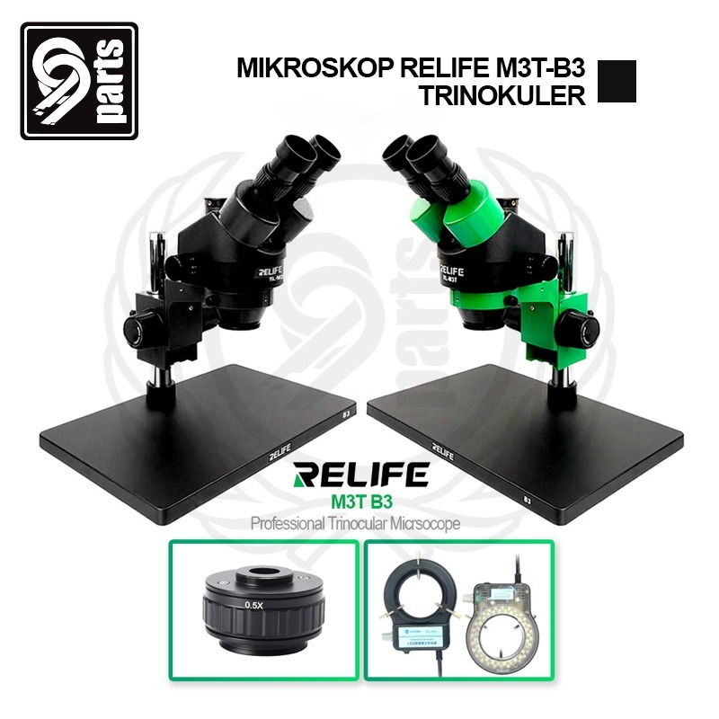 Mikroskop Trinokuler Relife M3T-B3+LED / Mikroskop Digital Ways TC-X Trinokuler / Microscope Streo T