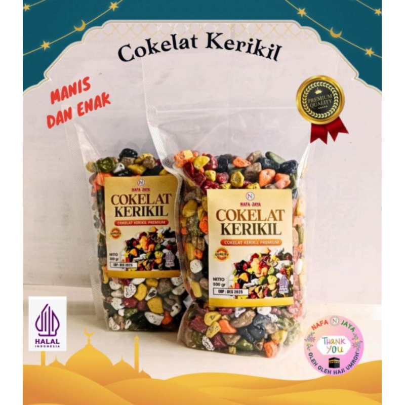 

Cokelat Kerikil Premium 1kg Cokelat Khas Turki Permen Batu Oleh Oleh Haji Umrah