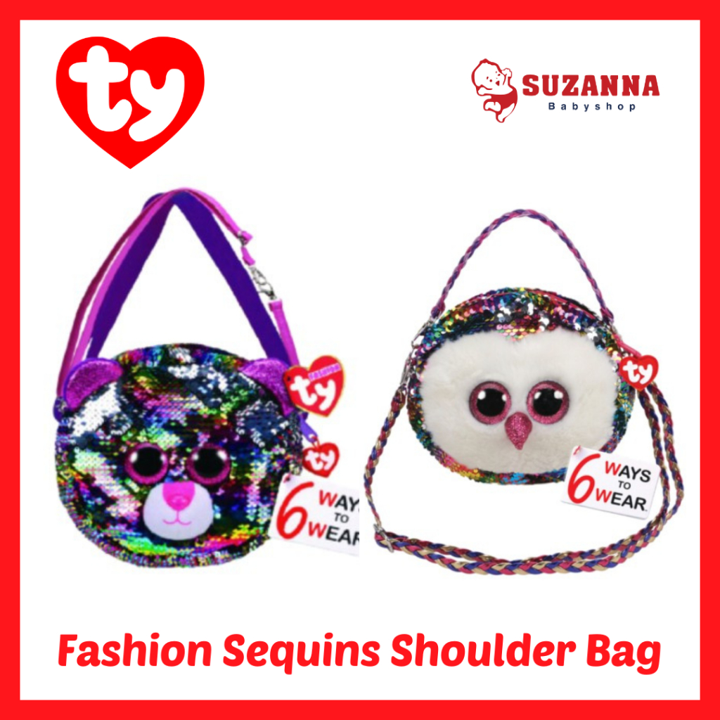 TY Fashion Sequins Shoulder Bag Tas Anak