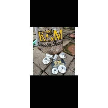 BOSHING TROMOL PIRAMID DEPAN DAN  BELAKANG 1SET PNP TROMOL JUPITER  ALMUNIUM CNC