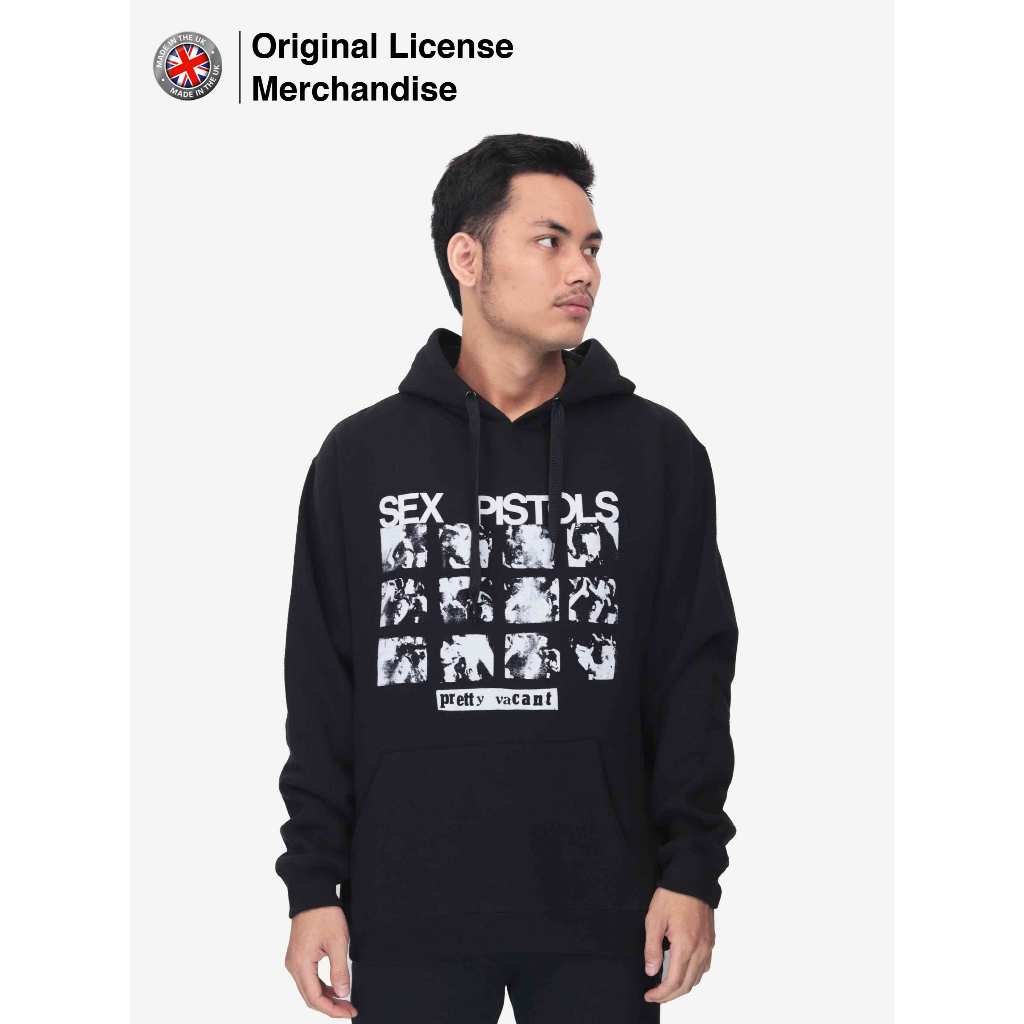 Jacket Jaket Hoodie Sweater Dewasa Pria Wanita Katun Polyester Band Musik SEX PISTOLS Original Prett