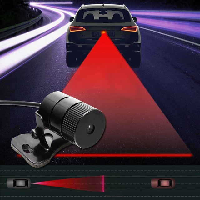 18i  LAMPU LED LASER Car Laser Belakang Motor Mobil Foglamp Rear Fog Light Safety