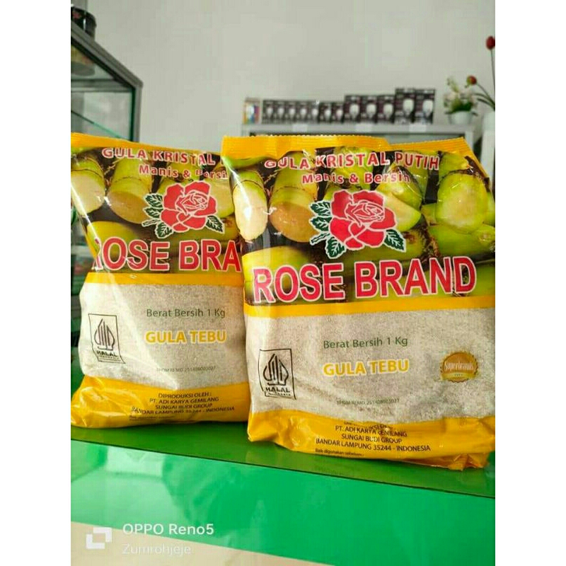 

Minyak sunco dan gula rosebrand