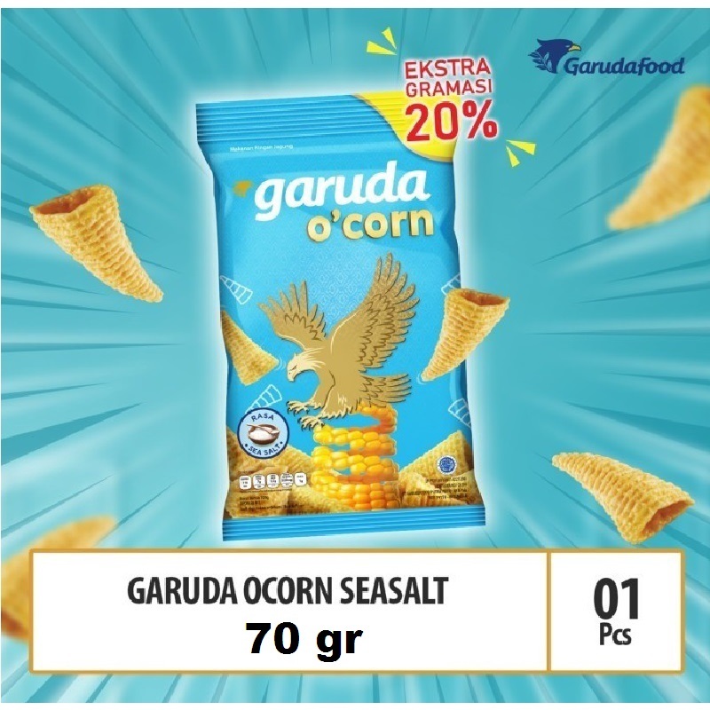 Garuda O'Corn O Corn OCorn Sea Salt 70 gr #SNS