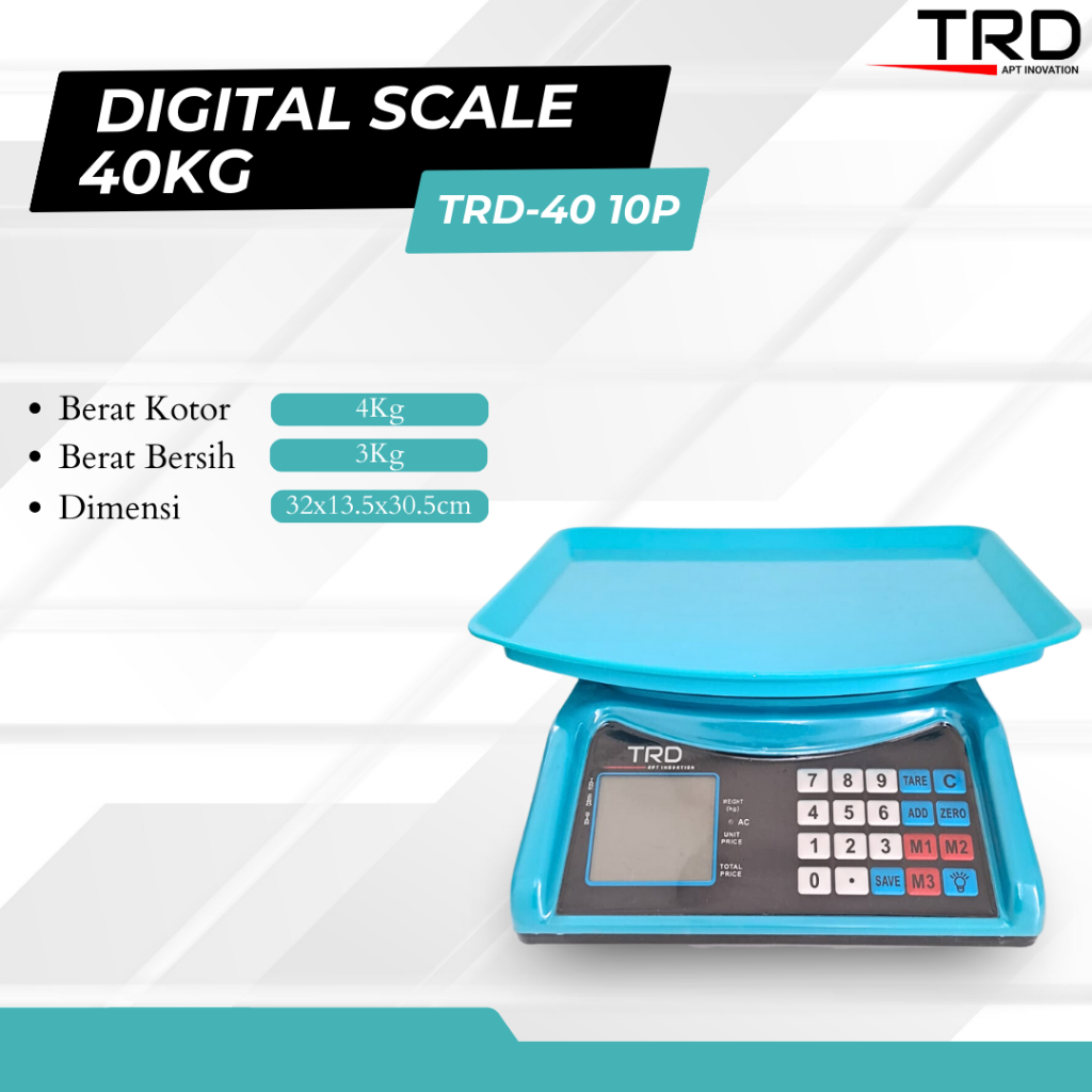 TERLARIS  Timbangan Duduk Digital Troodon 40Kg Timbangan ACS Trodon 40 Kg timbangan duduk digital pv