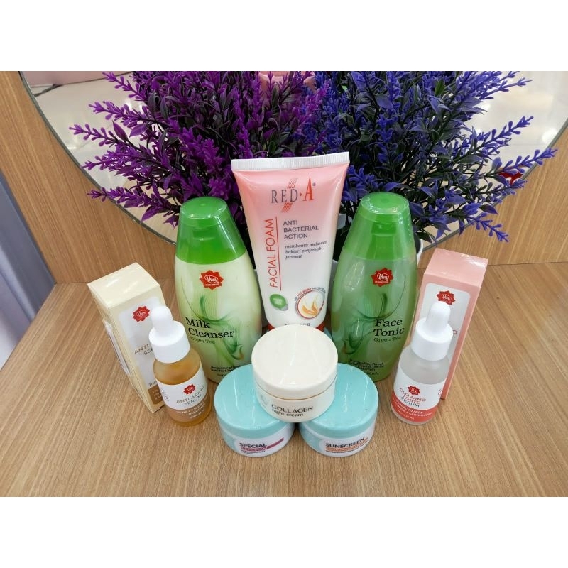 Viva Paket Anti Aging&Flek Hitam || Acne Skin || Collagen diganti  Anti Wringkle