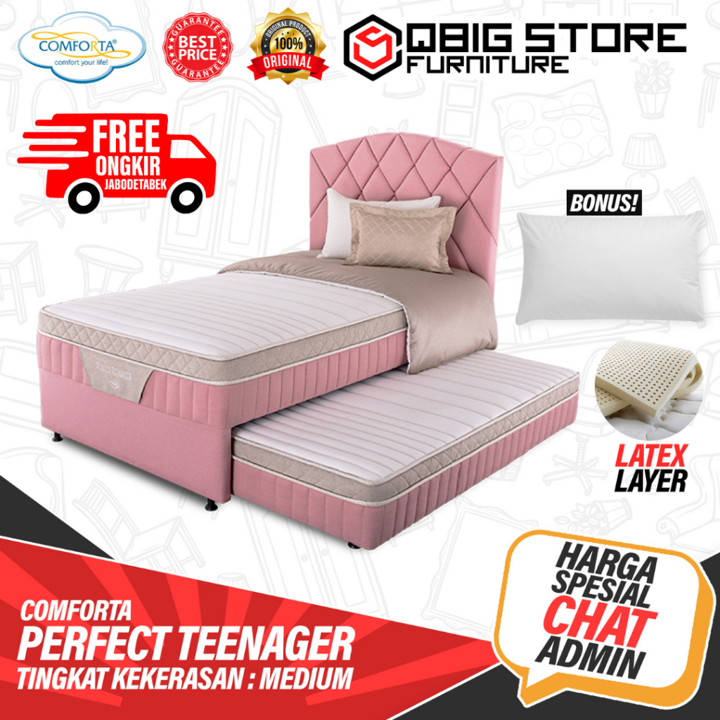 Kasur Springbed Comforta Perfect Teenager 2in1 Spring Bed