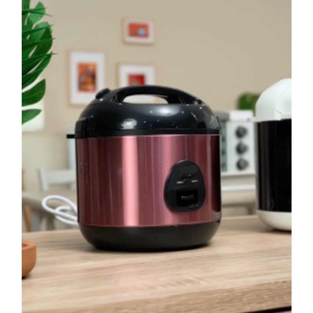 Rice Cooker / Magic Com Maspion MRJ-0623GRBF Alumunium Murni Anti Lengket Bagus Murah Garansi Resmi