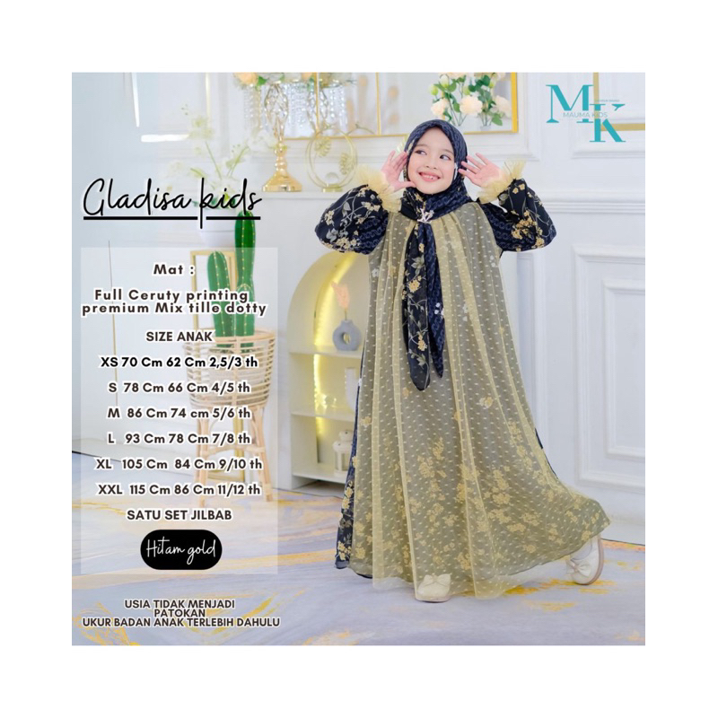 GAMIS MAUMA KIDS SERIES GLADISA