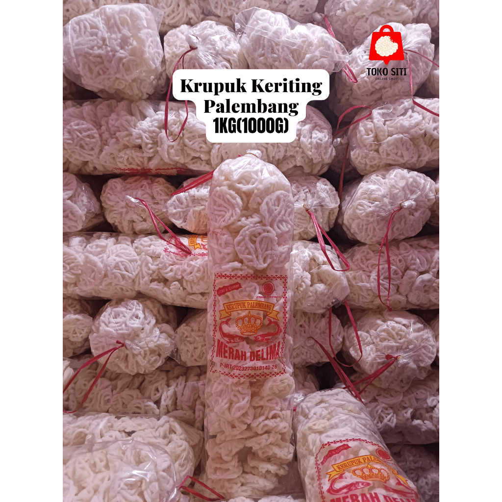 

KERUPUK KRITING ASLI PALEMBANG | KERUPUK SANGGUL | KERUPUK IKAN TENGGIRI ASLI PALEMBANG 1KG (1000G)