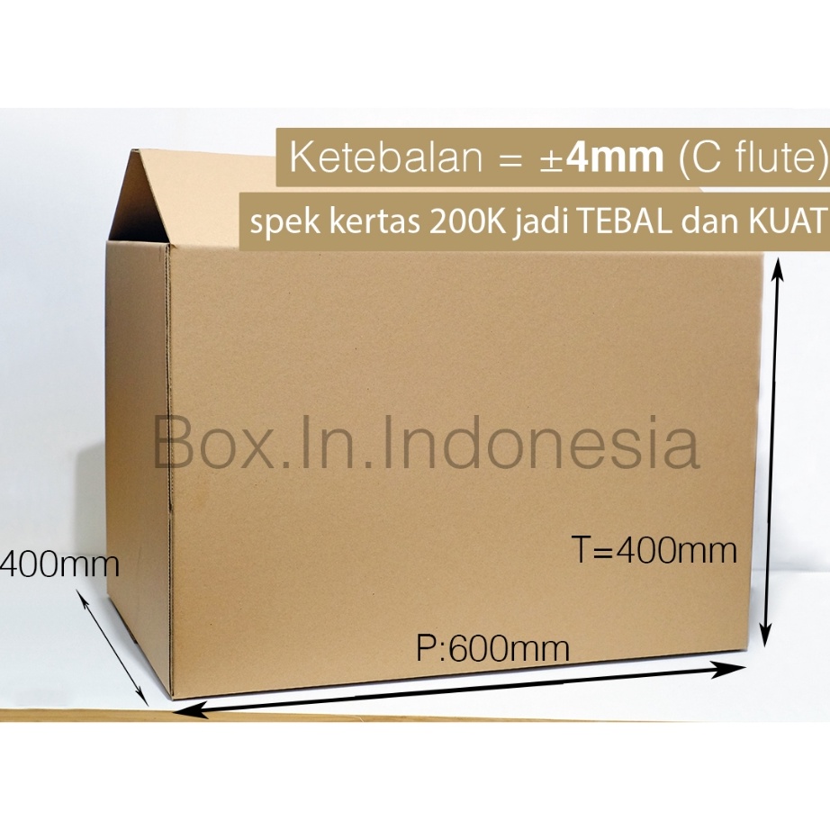 

Promo Diskon ECER Kardus Baru 6x4x4 cm JUMBO TEBAL Coklat Polos