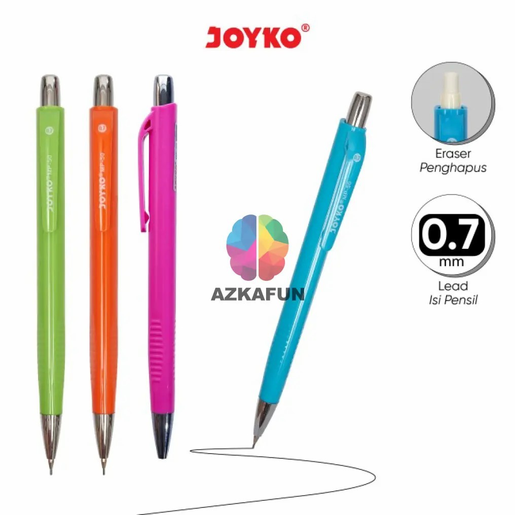 

Pensil Mekanik Joyko MP-50 - Mechanical Pencil 0.7 mm