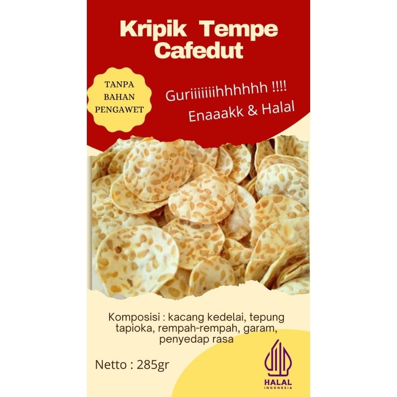 

KERIPIK TEMPE KHAS MALANG BERAT 1Kg