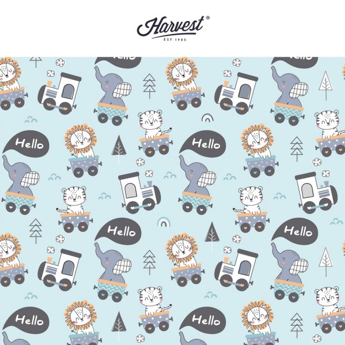

PROMO BRAND Kertas Kado Baby New Born Harvest Baby Land Animal Train