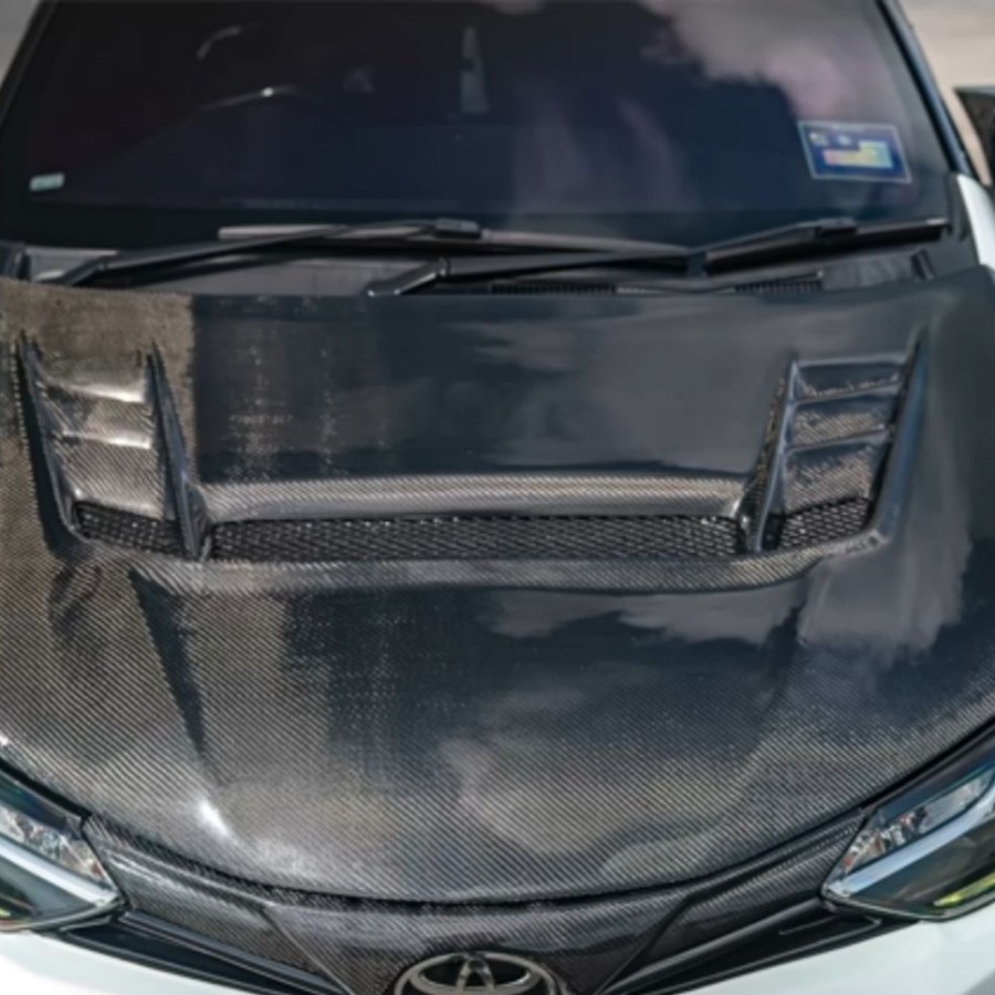 Kap Mesin Toyota Yaris Joker Gen 3 Carbon Kevlar
