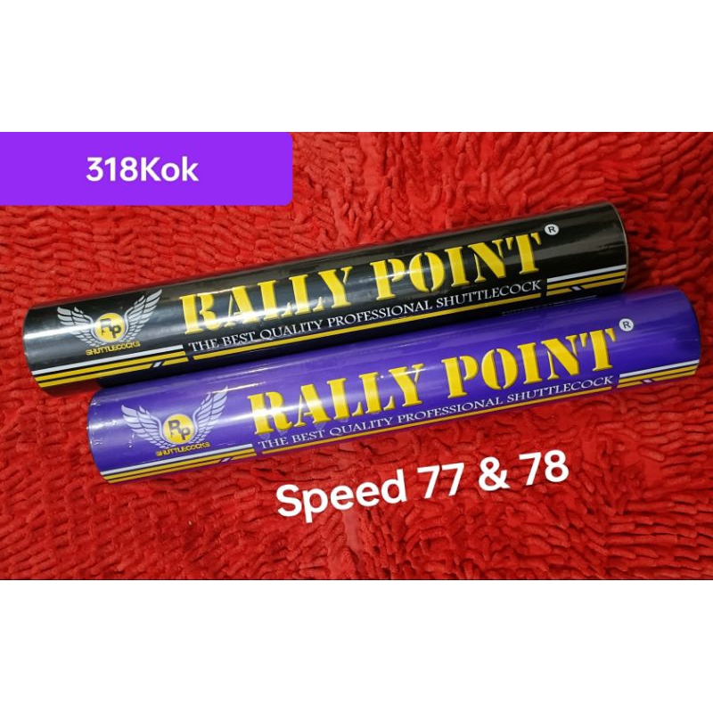 Shuttlecock Rally Point Badminton Bulutangkis Original
