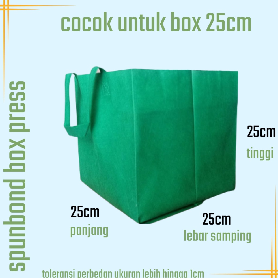 

Diskon Harian Tas spunbond box 25 x 25 Lusin box gift kotak nasi berkat hajatan syukuran