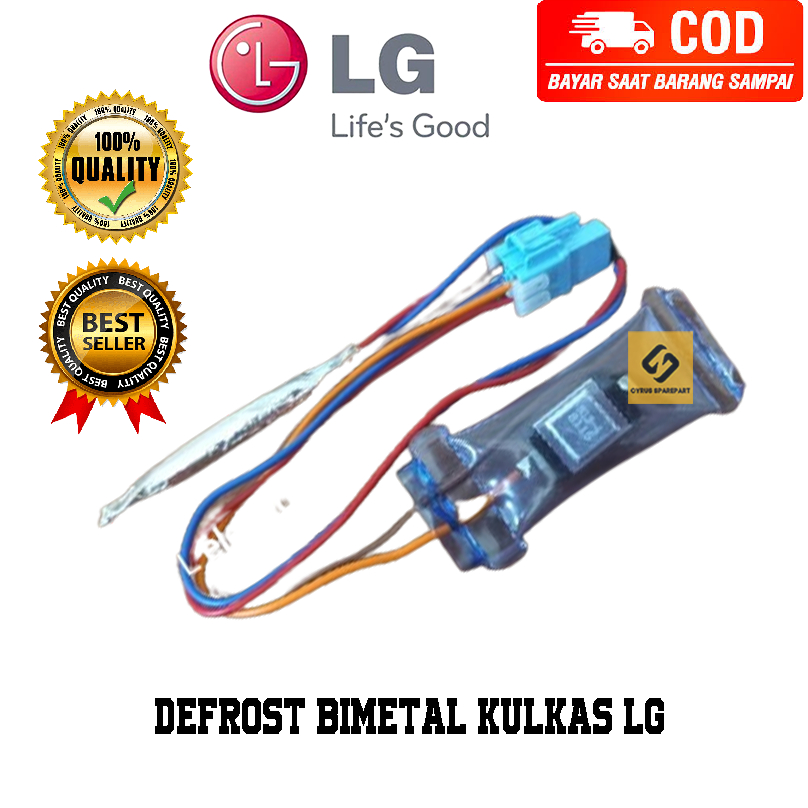 defrost bimetal kulkas lg