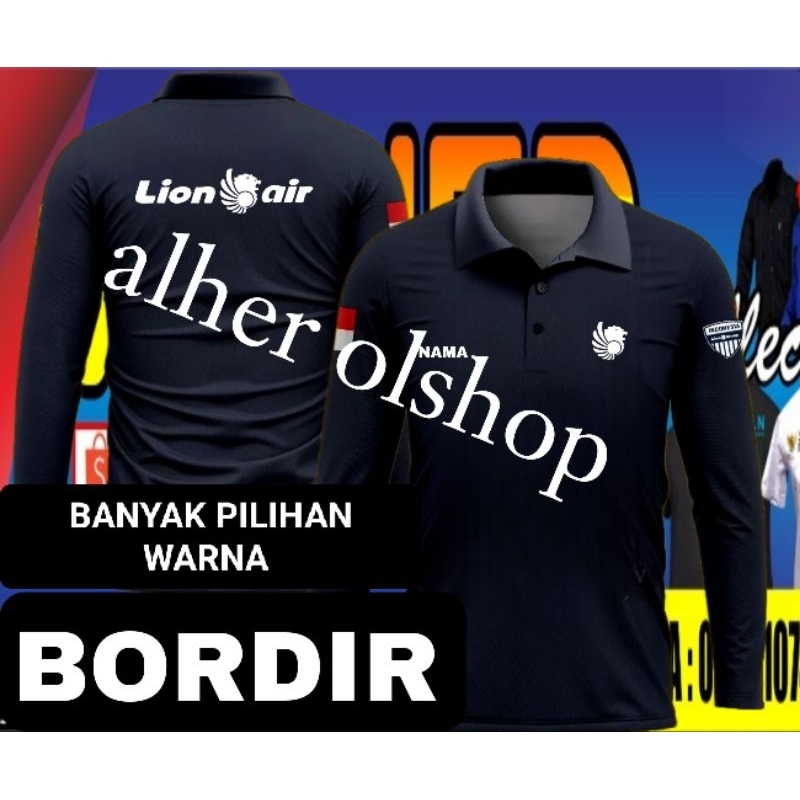 kaos lion air baju Lion air seragam lion air kaos kerah lion air kaos katun Lion air kaos polo lion 