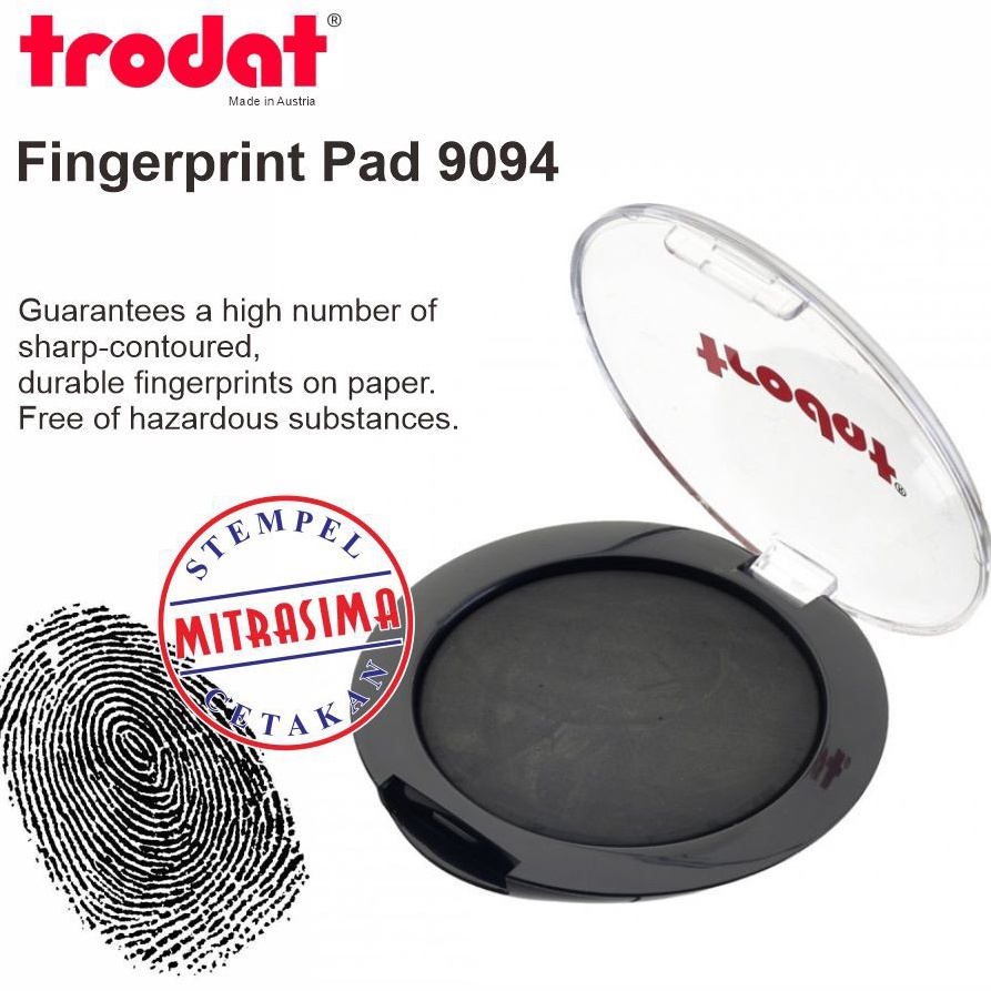 

Bestseller Trodat 994 finger print pad bantalan untuk sidik jari cap jari