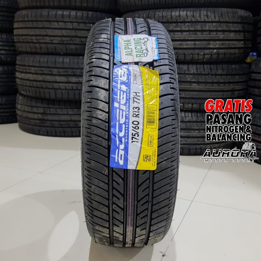 Ban mobil ring 13 ukuran 175/60 merk Accelera Gamma 175/60 R13 tubles