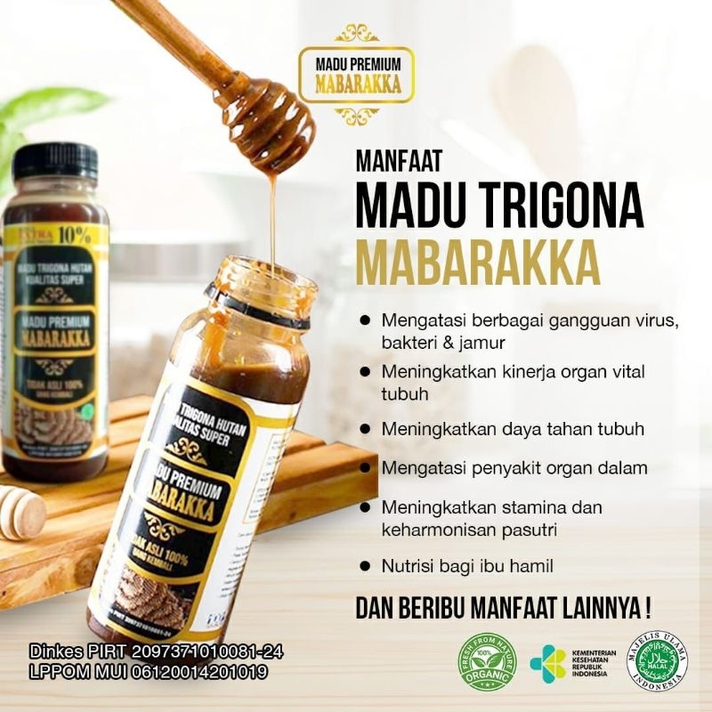 

Madu Asli | Madu Trigona Mabarakka | Madu Super Premium | Madu Klenceng | Madu Obat | Madu Berkualitas