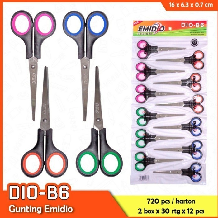 

GUNTING EMIDIO PANJANG DIO-B6 ( kemasan renteng )