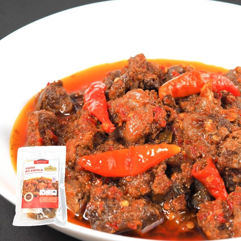 

OSENG SAMBAL ATI AMPELA FROZEN - MAKANAN SIAP SAJI - FROZEN FOOD - DARMOJO