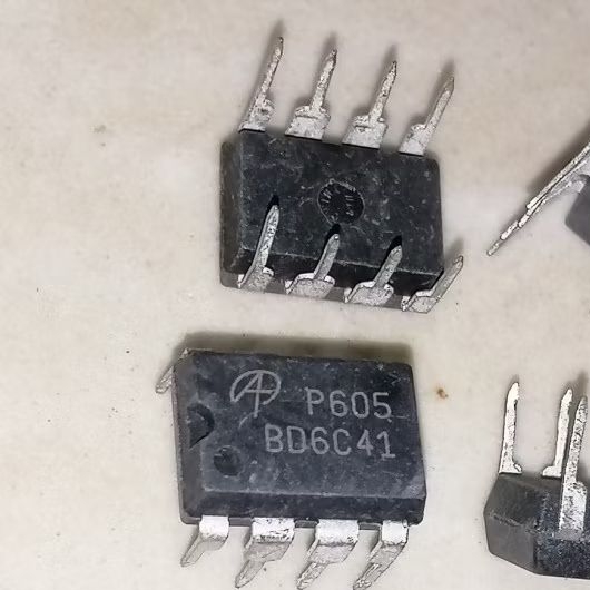 2 Buah 2Pcs AO P605 AOP605 P 605 Dual Channel Mosfet Complimentary IC Dip-8