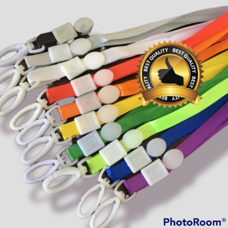 

Tali Id Card 1cm 1pc Tali Id Nametag 1cm Polos Gantungan Id Card 1cm Tali Lanyard 1cm Tali Id Model Kait Plastik