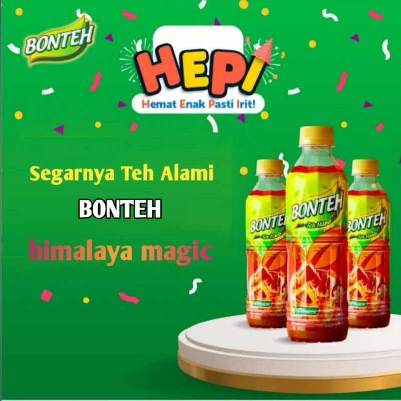 

B0NTEH Teh Segar Alami 1 Botol 330 ML