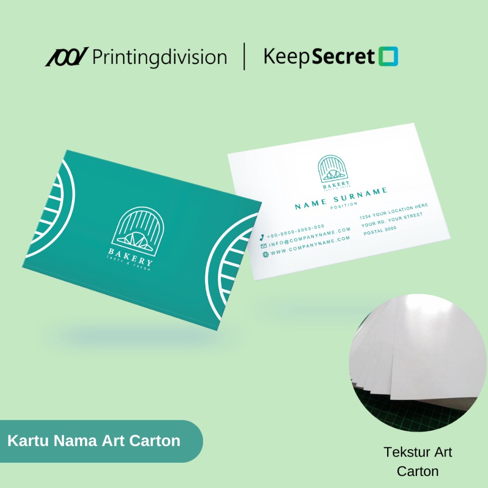 

Diskon Promo Kartu Nama Bussiness Card Premium Art Carton 26
