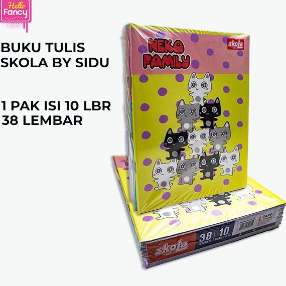 

Paket Ekslusif Buku Tulis Skola By Sinarmas SIDU 38 lembar isi 1 buku