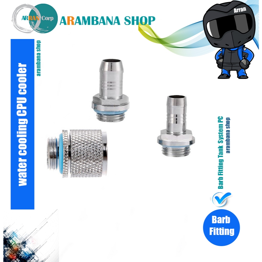 Water cooling Tank Barb Fitting Water Cooling System PC