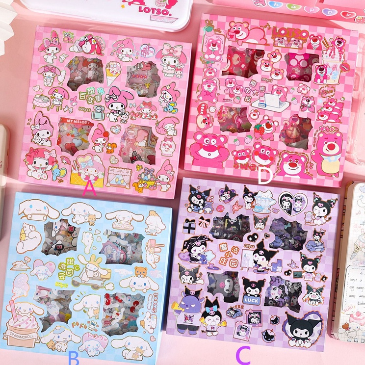 

PAKET STIKER SANRI O 1 LEMBAR STICKER ANTI AIR LUCU UNIK ISI 1 LEMBAR KUROM I UNIK