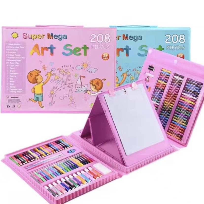 

Mewah Crayon Set 28 pcs Pensil Warna Lengkap Alat menggambar Mewarnai