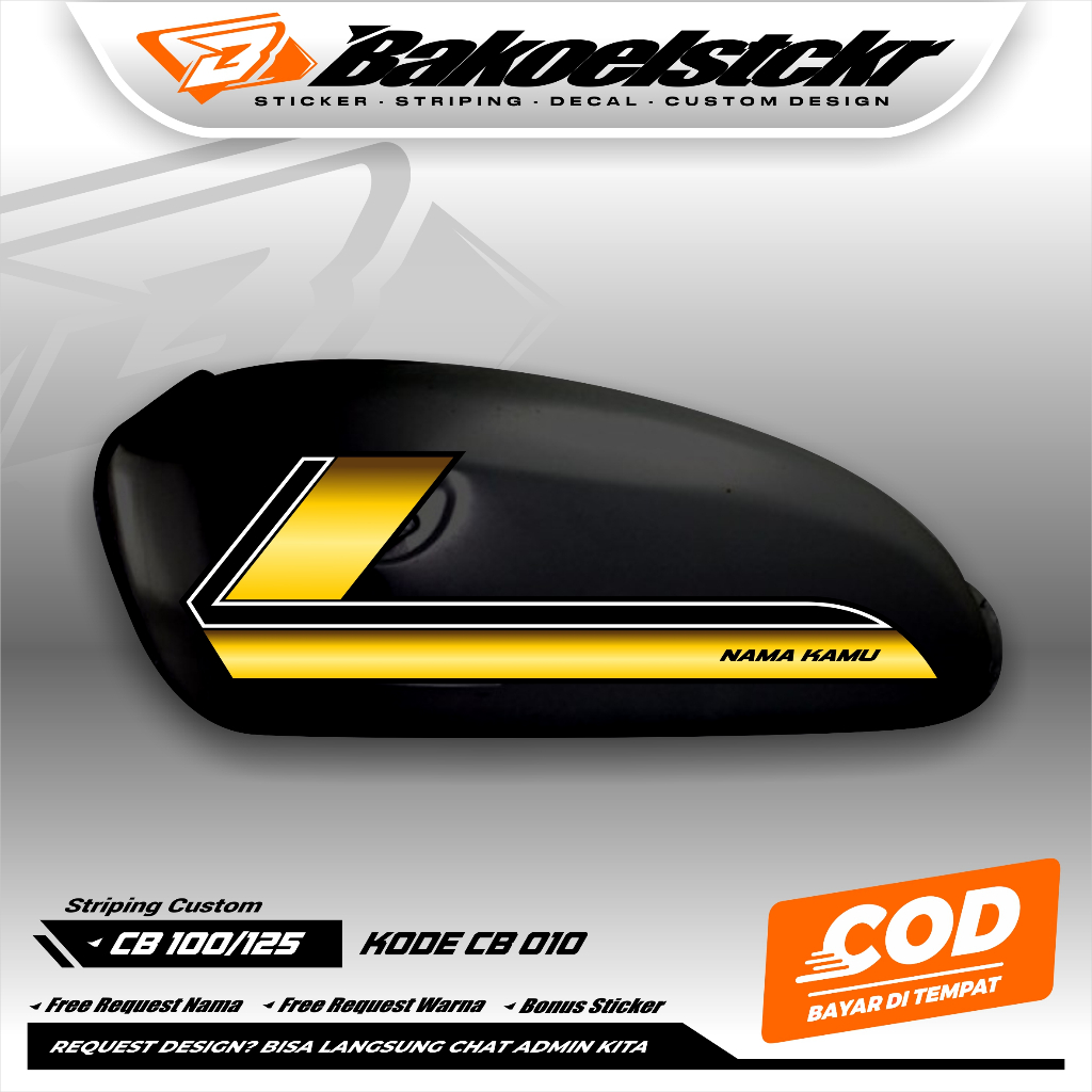 STRIPING CB 125 CUSTOM - STRIPING CB MODEL L  - STRIPING CB VARIASI CUSTOM - STRIPING CB