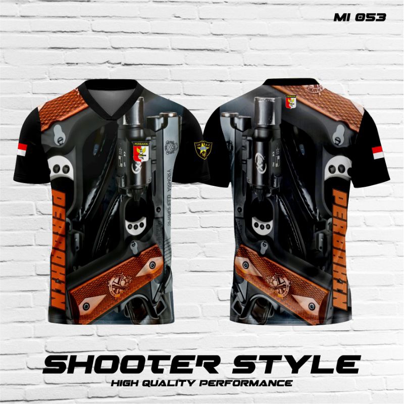 Jersey perbakin IPSC · jersey shooter · jersey shooting · baju perbakin || MI053