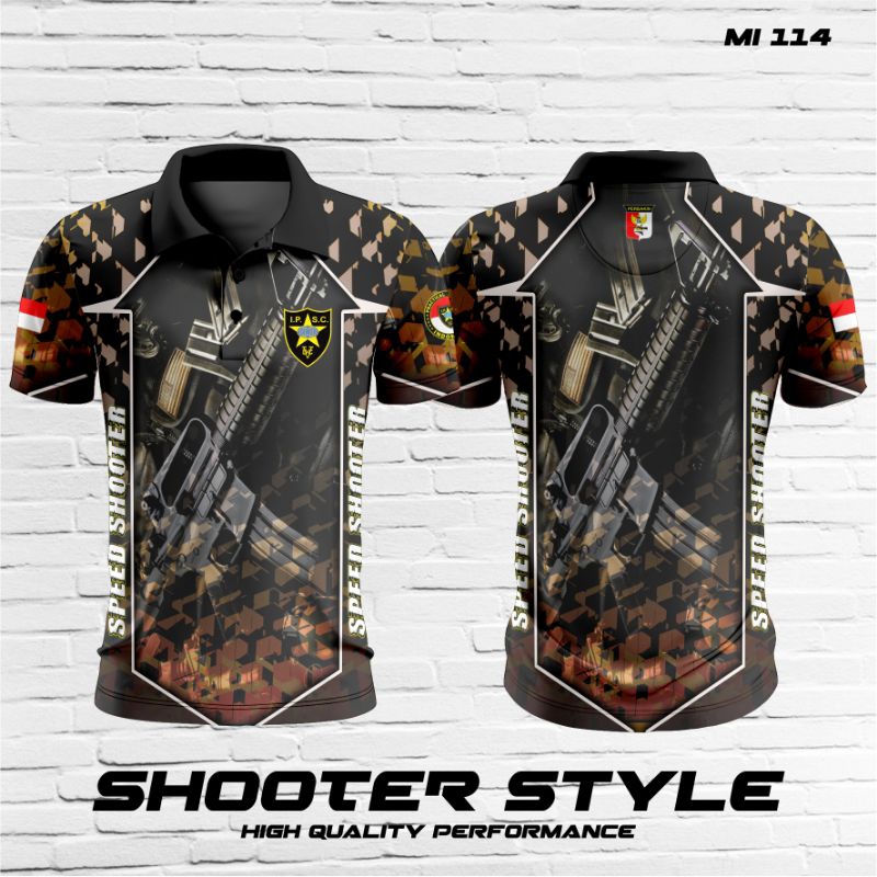 Jersey perbakin IPSC · jersey shooting · jersey shooter · baju perbakin IPSC || MI035A