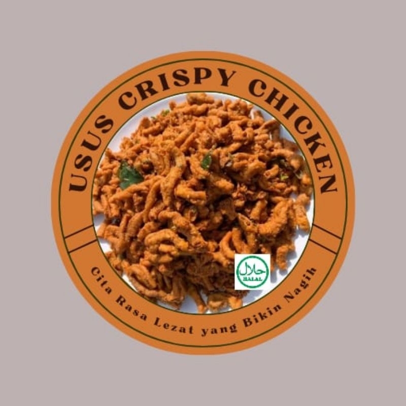 

usus ayam krispy pedas manis 500gr