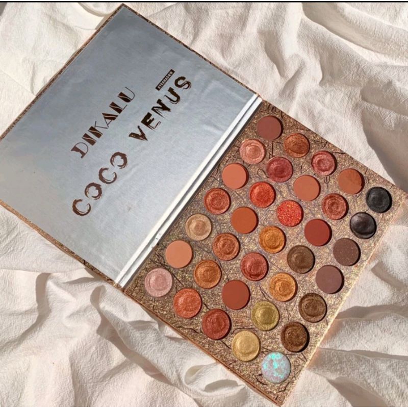 DIKALU EYESHADOW COCO VENUS 35 WARNA MATTE & GLITTER