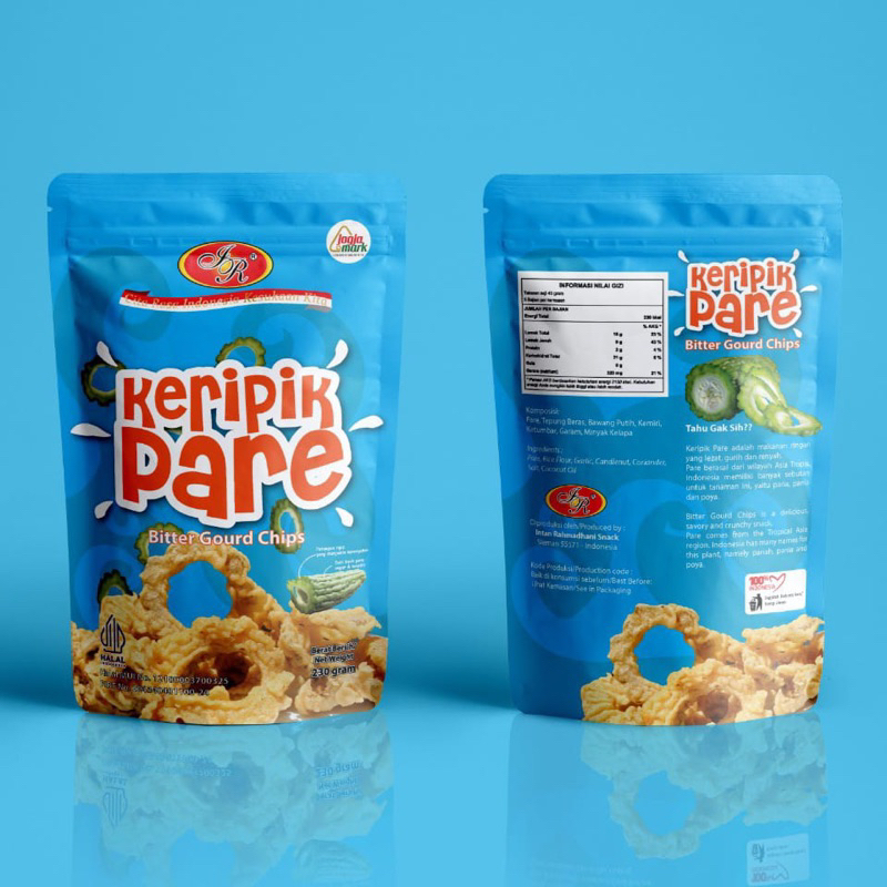 

Kripik Keripik Pare Original 80 gram Intan Rahmadhani Snack IR Oleh Oleh Jogja