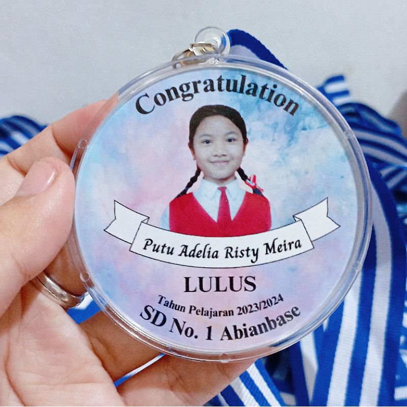 MEDALI AKRILIK | MEDALI AKRILIK CUSTOM | MEDALI GRADUATION