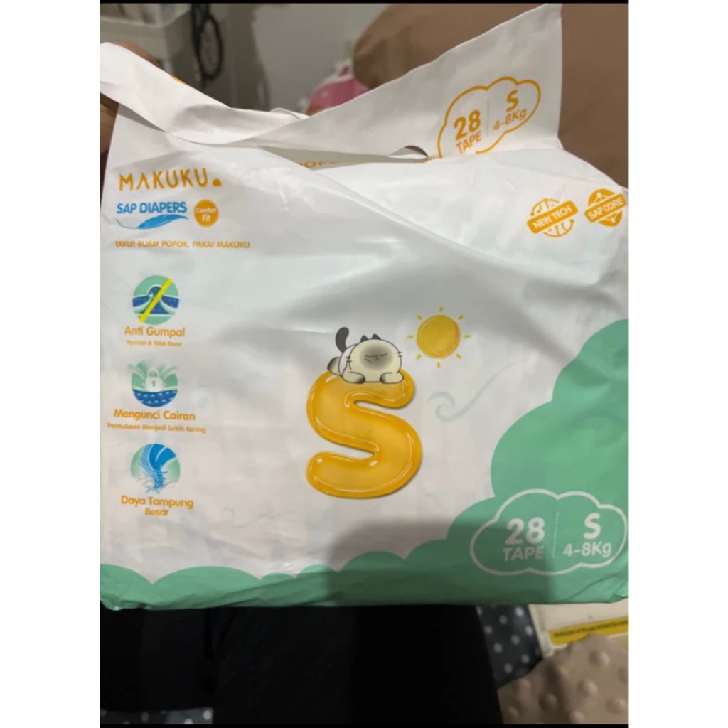 MAKUKU S28 | MAKUKU PEREKAT S28 | MAKUKU SAP DIAPERS S28