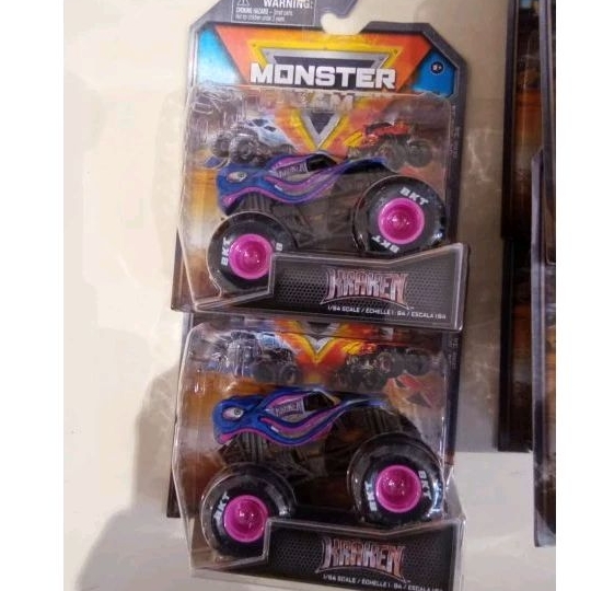 kraken monster jam ungu skala 64