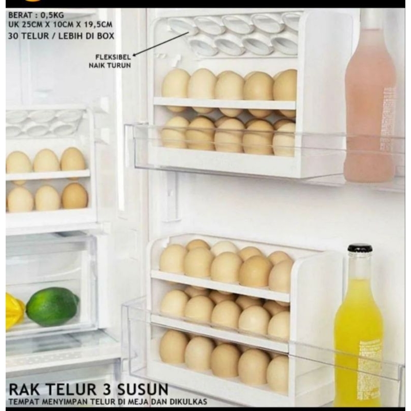 RAK TELUR 3 SUSUN